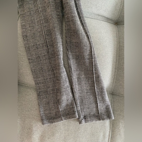 Zara houndstooth pattern stretchy leggings size M can fit small too - Picture 10 of 13